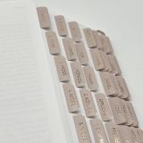Stimmungsbild zu Bibel-Griffregister Cremefarben mit Goldveredelung