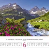 Stimmungsbild zu Schweizer Bergkalender 2026 - Deutsch