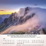 Berge 2024 - Tischkalender