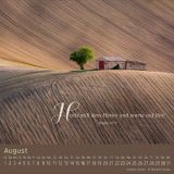 Stimmungsbild zu Weg-Licht-Leben 2026 - Tischkalender