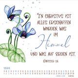 Stimmungsbild zu Gesegnet Tag für Tag 2026 - Wandkalender