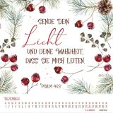 Stimmungsbild zu Gesegnet Tag für Tag 2026 - Wandkalender
