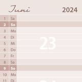 Von Herzen alles Gute 2024 - Terminkalender