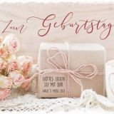 Stimmungsbild zu Postkartenbox "Segenswünsche zum Geburtstag"