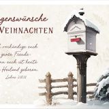 Stimmungsbild zu Minikarten Weihnachten "Meisterwerke" - 12 Stück