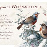Stimmungsbild zu Minikarten Weihnachten "Meisterwerke" - 12 Stück