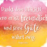Stimmungsbild zu Neujahrslose "Aquarell"