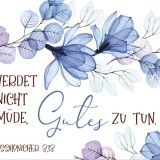 Stimmungsbild zu Neujahrslose "Getragen durch die Zeiten"