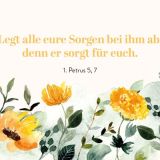 Stimmungsbild zu Spruchkärtchen mit Bibelworten 7 "Ermutigung"