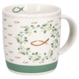 Stimmungsbild zu Tasse "Jesus ist in unserer Mitte" mit Spardose