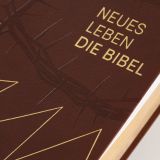 Neues Leben. Die Bibel, Standardausgabe, Kunstleder braungold