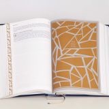 Neues Leben. Die Bibel - Golden Grace Edition, Marineblau