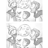 Stimmungsbild zu Lukas, der Stern und die geheimnisvollen Fremden