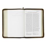 Die Bibel - Taschenbibel, Kunstleder mit Reißverschluss