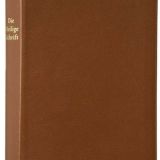 Stimmungsbild zu Die heilige Schrift - Leder braun, Rotgoldschnitt
