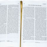 Stimmungsbild zu Die heilige Schrift - Leder braun, Rotgoldschnitt