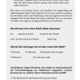 Stimmungsbild zu Bibellesen mit Gewinn