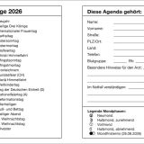 Stimmungsbild zu Farbfoto Agenda 2026