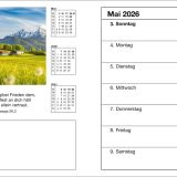 Stimmungsbild zu Farbfoto Agenda 2026