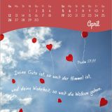 Stimmungsbild zu Von Herzen ein glückliches Jahr 2026 - Tischkalender