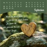 Stimmungsbild zu Von Herzen ein glückliches Jahr 2026 - Tischkalender