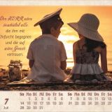 Glückliche Tage 2024 - Postkartenkalender