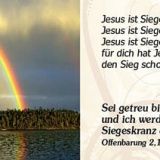 Stimmungsbild zu Denn du bist bei mir - Grossdruck-Verteilheft