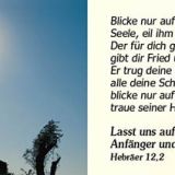 Stimmungsbild zu Denn du bist bei mir - Grossdruck-Verteilheft
