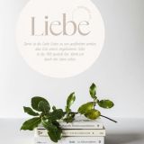 Stimmungsbild zu Wandschmuckbild: Liebe - 25cm