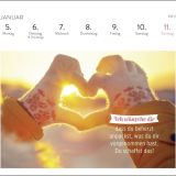 Stimmungsbild zu Was ich dir wünsche für jeden Tag 2026 - Postkartenkalender