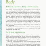 Stimmungsbild zu Body, Spirit, Soul