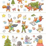 Stimmungsbild zu Mein allererster Sticker-Adventskalender Tiere