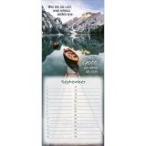 Stimmungsbild zu Gottes Segen auf euren Wegen - Geburtstagskalender immerwährend