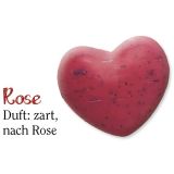 Stimmungsbild zu Schafmilchseife Herz "Du bist wertvoll"