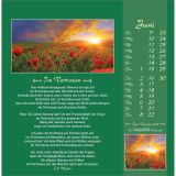 Gute Wünsche sollen dich begleiten 2024 - Postkartenkalender