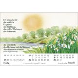 Stimmungsbild zu Er sendet Tau und Regen 2026 - Aufstellkalender