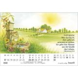 Stimmungsbild zu Er sendet Tau und Regen 2026 - Aufstellkalender