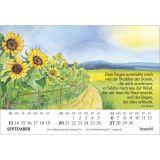 Stimmungsbild zu Er sendet Tau und Regen 2026 - Aufstellkalender