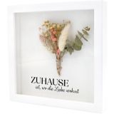 Bilderrahmen "Zuhause ist, wo die Liebe wohnt"