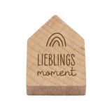 Stimmungsbild zu Holzhaus Magnet "Lieblingsmoment"