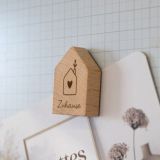 Stimmungsbild zu Holzhaus Magnet "Zuhause"