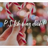 P.S. Ich denk an dich! - Postkartenset