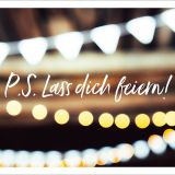 P.S. Ich denk an dich! - Postkartenset