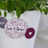 Love & Grace - 5er-Magnet-Set