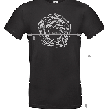 T-Shirt "Gegen den Strom" - schwarz