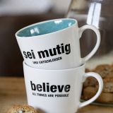 Stimmungsbild zu Tasse - Sei mutig und entschlossen