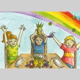 Stimmungsbild zu Kindergebete