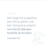 Stimmungsbild zu Loslassen. Gott lassen. 40 Wunschkärtchen