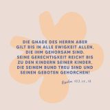 Stimmungsbild zu Gott denkt an alle Details