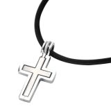 Stimmungsbild zu Anhänger Edelstahlkreuz - silber